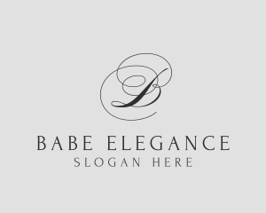 Elegant Cursive Event logo design