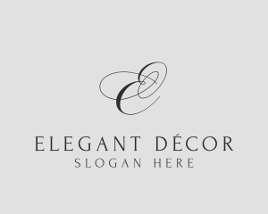 Elegant Cursive Event logo design