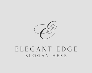 Elegant Cursive Event logo design