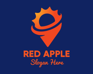 Red Sun Location logo