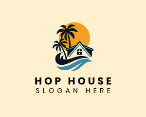 Resort Beach House logo design