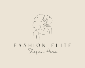 Aesthetic Model Woman logo