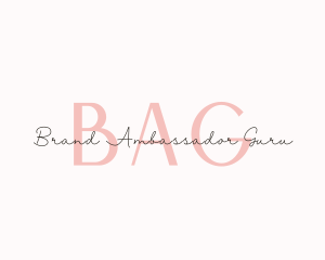 Feminine Signature Beauty logo design