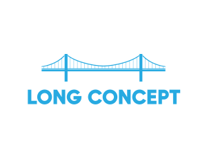 Blue Anchored Bridge  logo