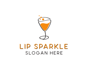 Sparkling Juice Drink logo design