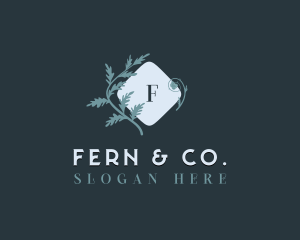 Floral Garden Fern logo