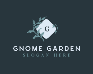 Floral Garden Fern logo design