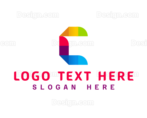 Origami Creative Studio Letter C Logo