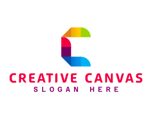 Origami Creative Studio Letter C logo design