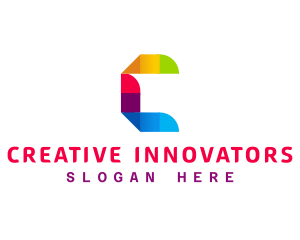 Origami Creative Studio Letter C logo design