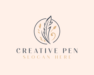 Quill Feather Writer logo