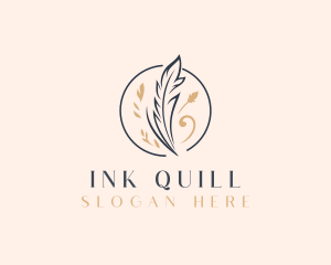 Quill Feather Writer logo