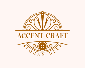 Craft Needle Sewing logo design