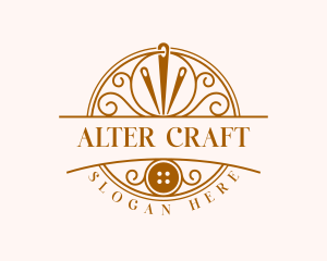 Craft Needle Sewing logo design