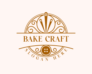 Craft Needle Sewing logo design