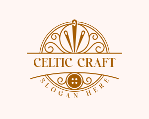 Craft Needle Sewing logo design