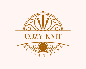 Craft Needle Sewing logo design