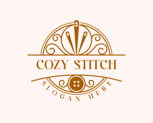 Craft Needle Sewing logo design