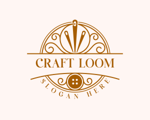 Craft Needle Sewing logo design