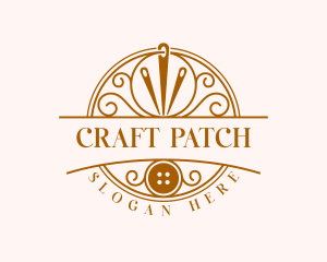 Craft Needle Sewing logo design