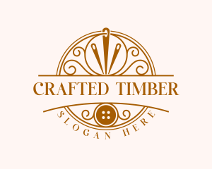 Craft Needle Sewing logo design