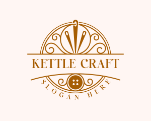 Craft Needle Sewing logo design