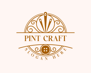 Craft Needle Sewing logo design