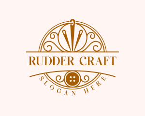 Craft Needle Sewing logo design