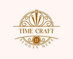 Craft Needle Sewing logo design