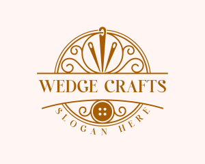 Craft Needle Sewing logo design