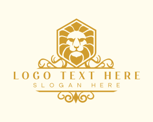 Lion Animal Elegant Logo