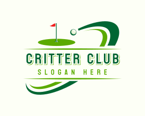 Golf Ball Sports logo design