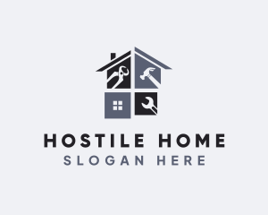 Home Improvement Tools logo design