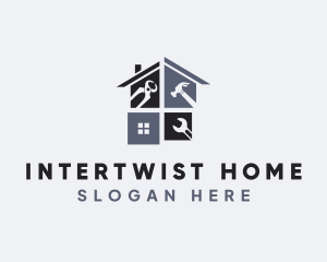 Home Improvement Tools logo design