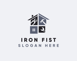 Home Improvement Tools logo design