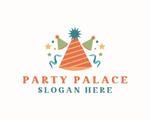 Kid Party Hat Decoration logo design