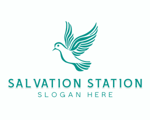 Christian Aviary Dove logo