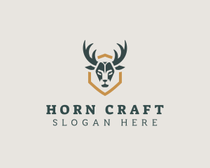 Deer Horn Hunting logo