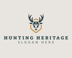 Deer Horn Hunting logo