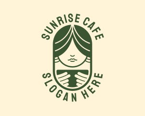 Feminine Brewery Cafe logo design