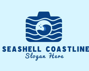 Beachside Camera Photography logo design