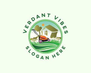 Lawn Mower Gardener logo