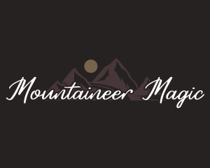 Mountain Outdoor Adventure logo design