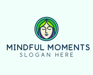 Woman Spa Relaxation logo