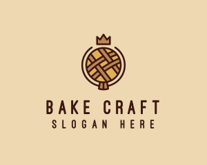 Crown Pastry Pie Bakery  logo design