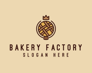 Crown Pastry Pie Bakery  logo design