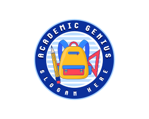 Kiddie School Backpack logo