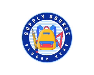 Kiddie School Supplies logo design