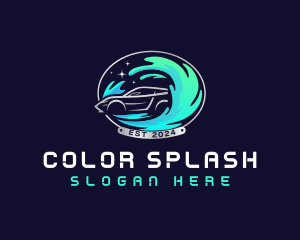 Car Splash Detailing logo design