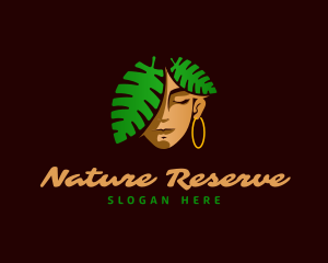 Face Nature Cosmetic logo design